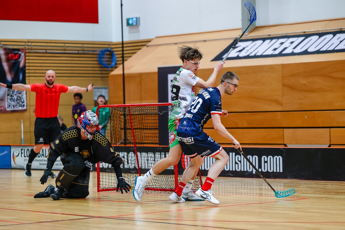 Floorball SC DHfK – Bonn Playoff VF_Foto Laura Römer 3